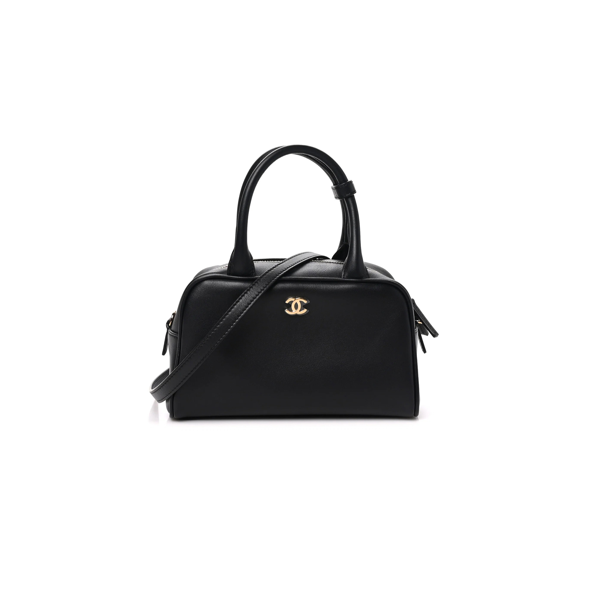 CHANEL CLUTCH WITH LEATHER STRAP AS5528 (20*13*9cm)